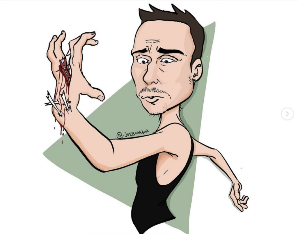 True Story - Self Caricature