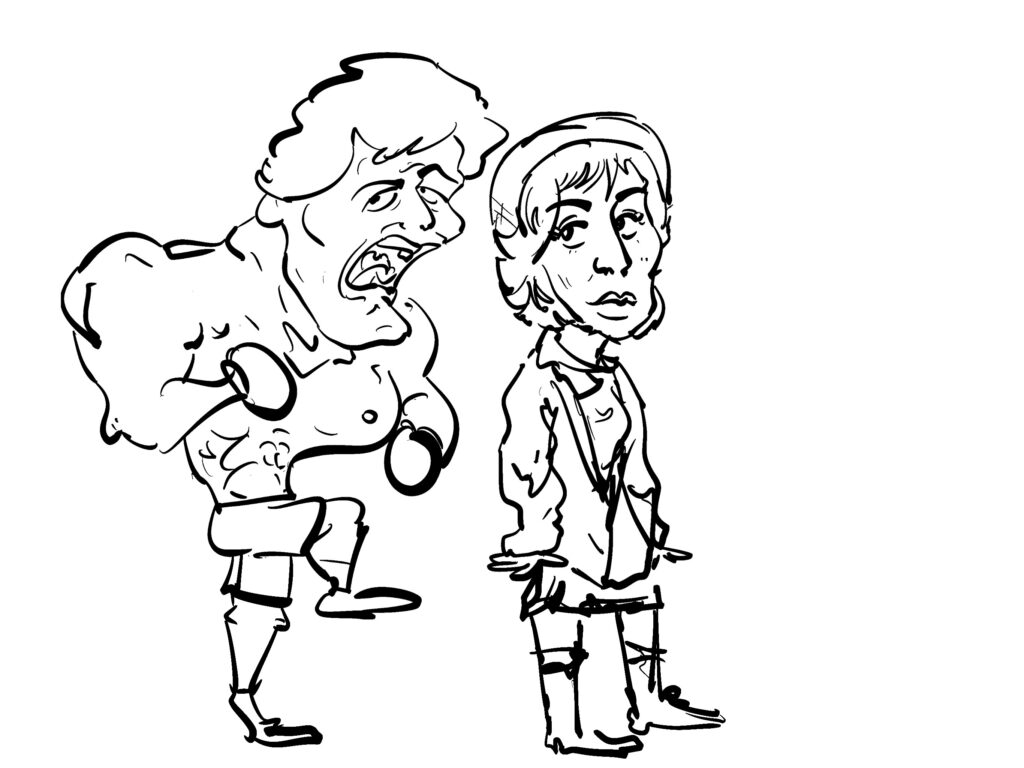 Rocky Cartoon