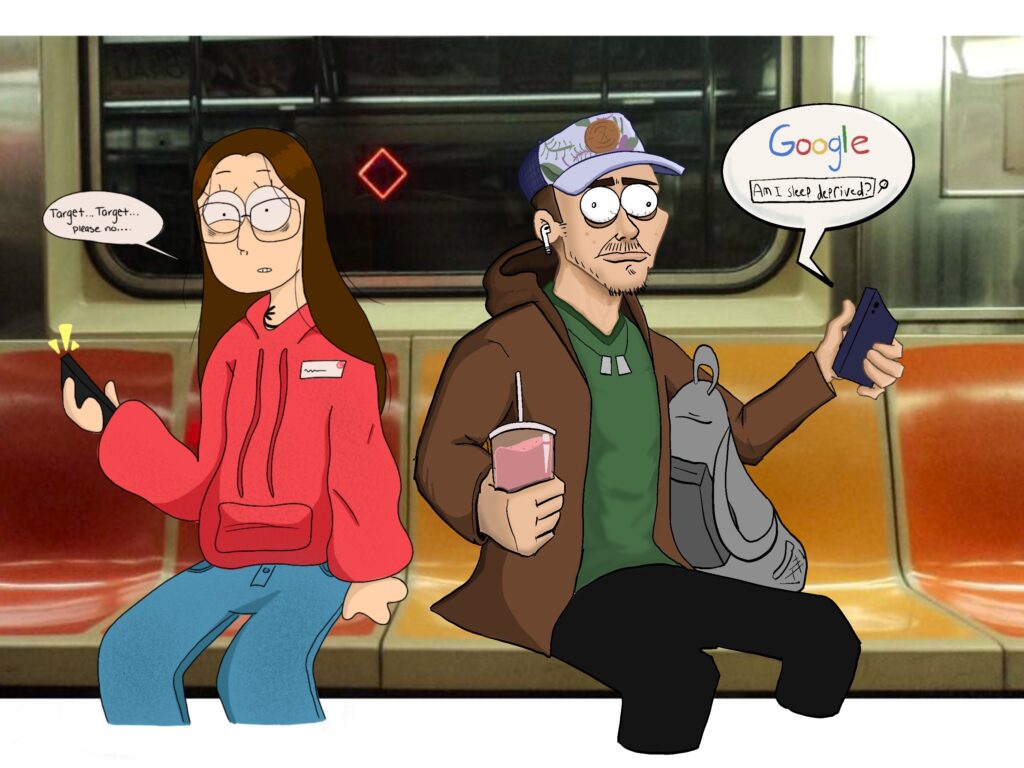 Train Ride Cartoon